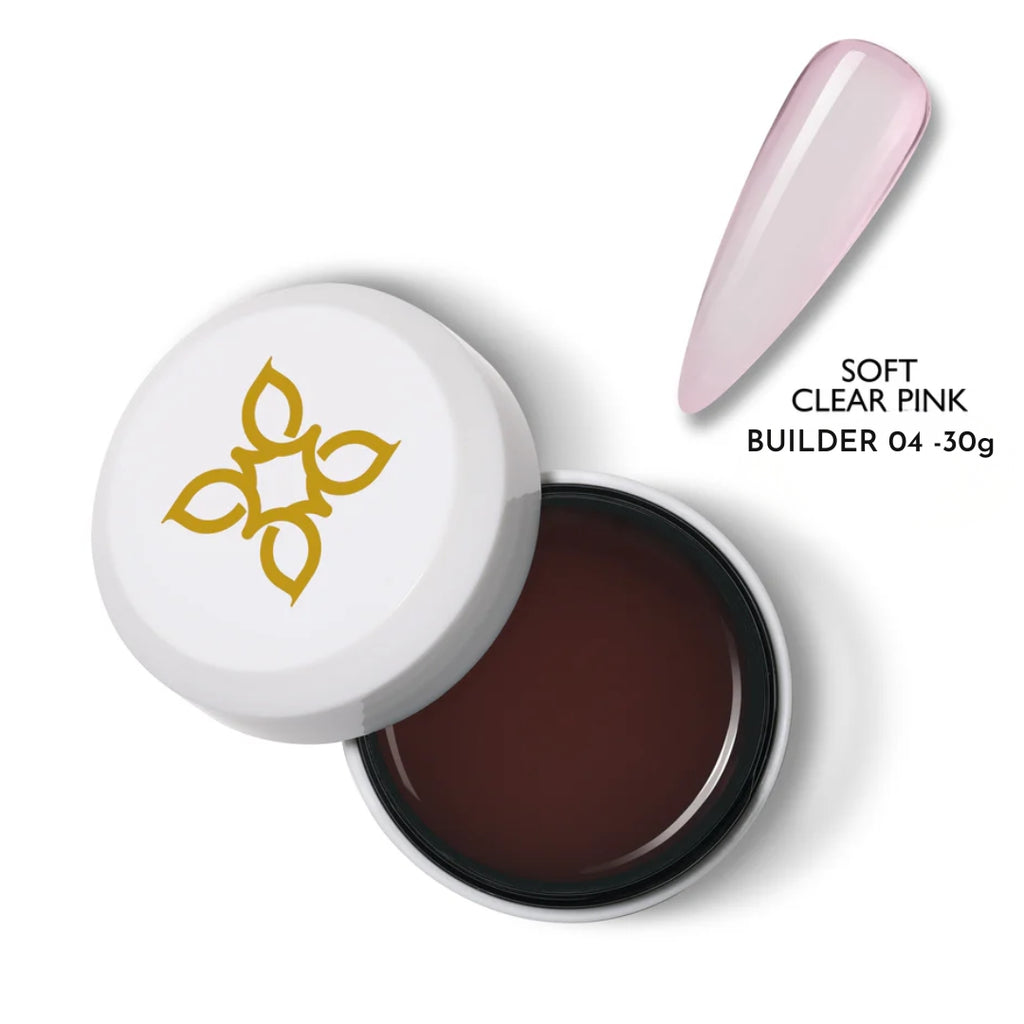 BUILDER GEL UV  CLEAR PINK04 | 30G