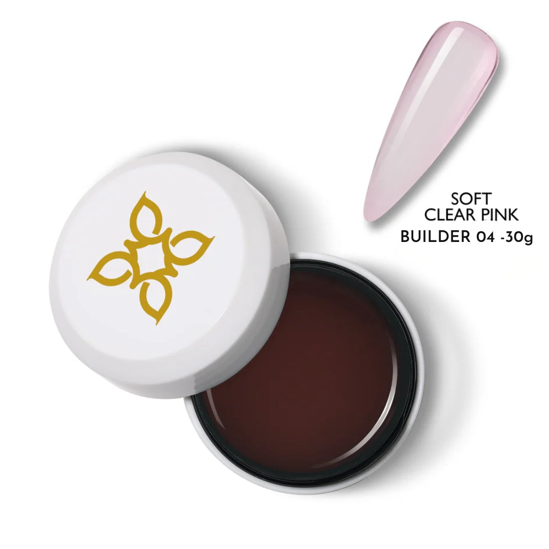 BUILDER GEL UV  CLEAR PINK04 | 30G