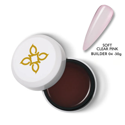 BUILDER GEL UV  CLEAR PINK04 | 30G