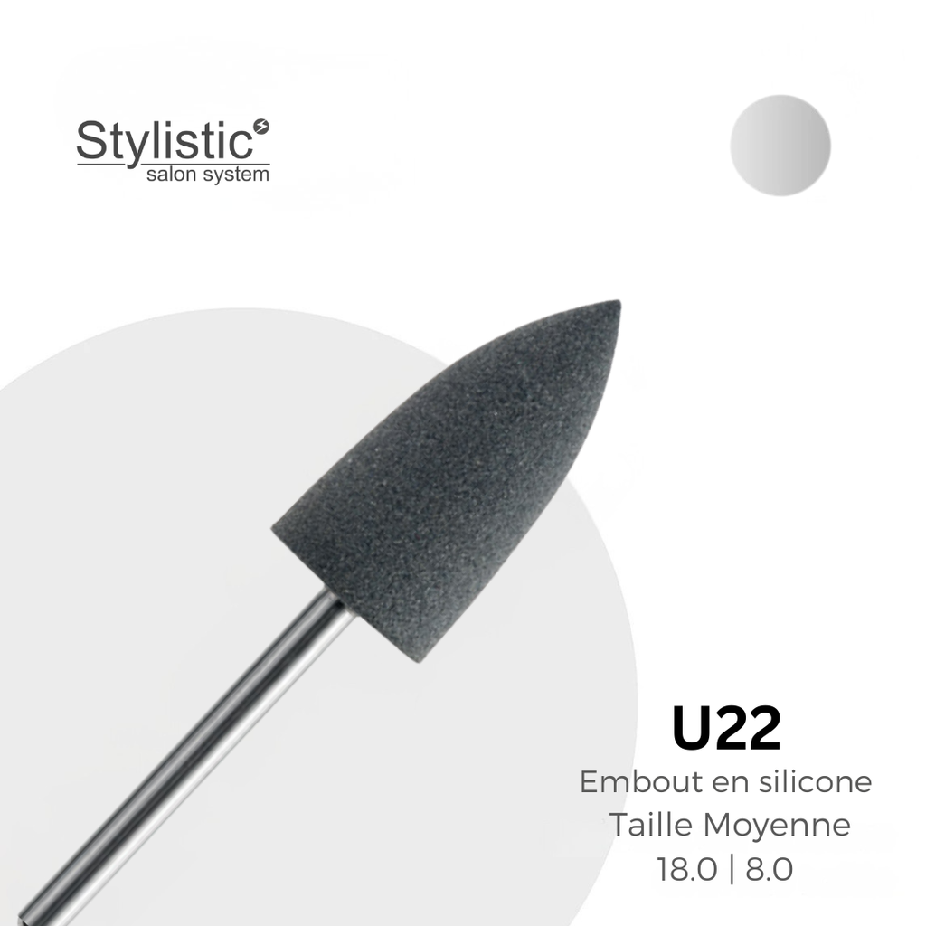 STYLISTIC FREZ U22 SILICONE | Grit 180