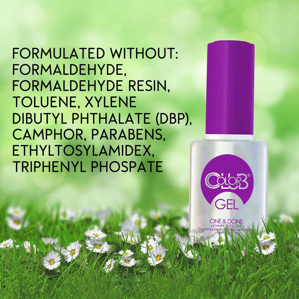 TOP COAT |NO WIPE | ONE & DONE | COLOR CLUB 15ML