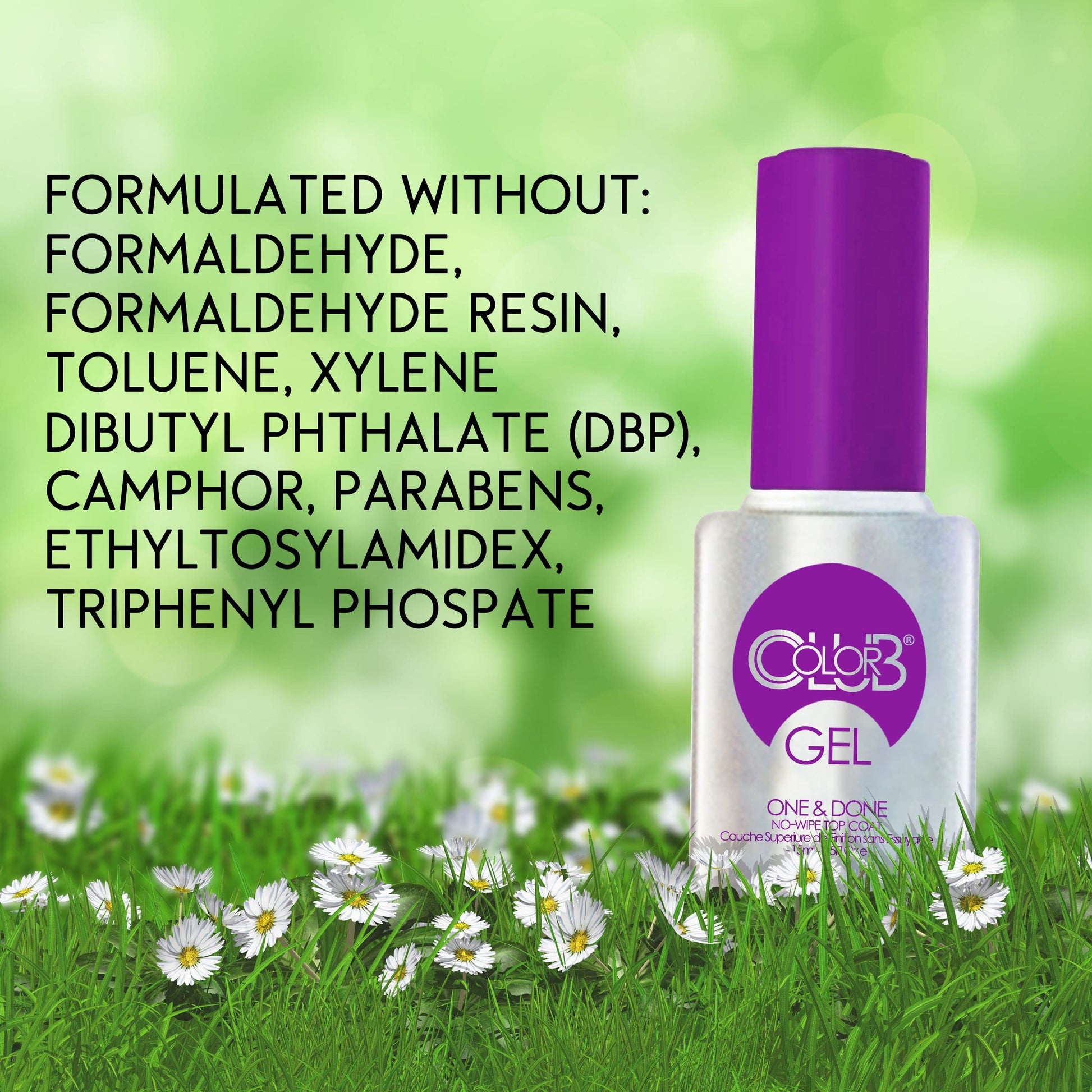 TOP COAT |NO WIPE | ONE & DONE | COLOR CLUB 15ML