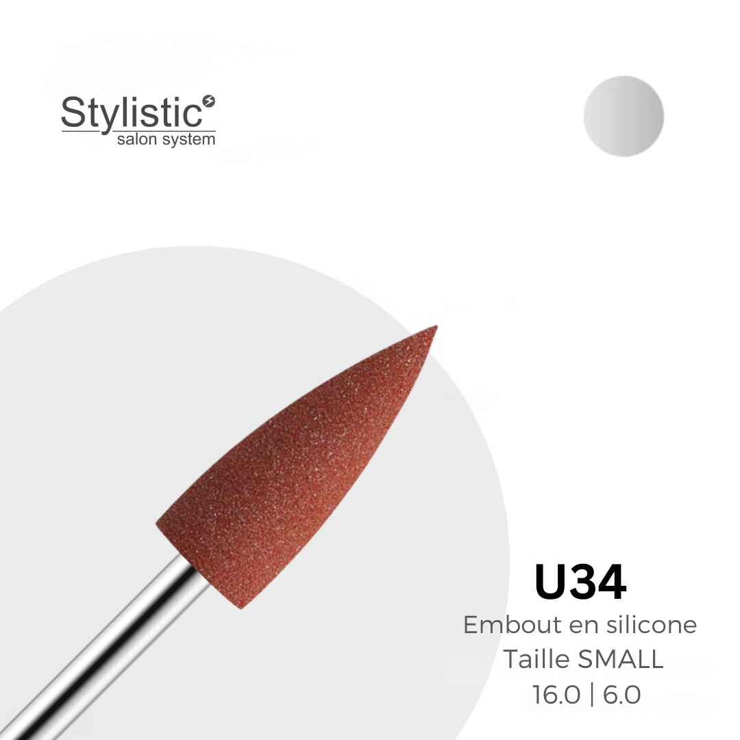 STYLISTIC FREZ U34 SILICONE | Grit 180 | SMALL