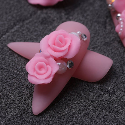 Nail art | Gel 4D | Baby Pink 07