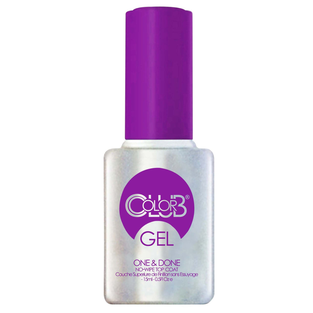 TOP COAT |NO WIPE | ONE & DONE | COLOR CLUB 15ML