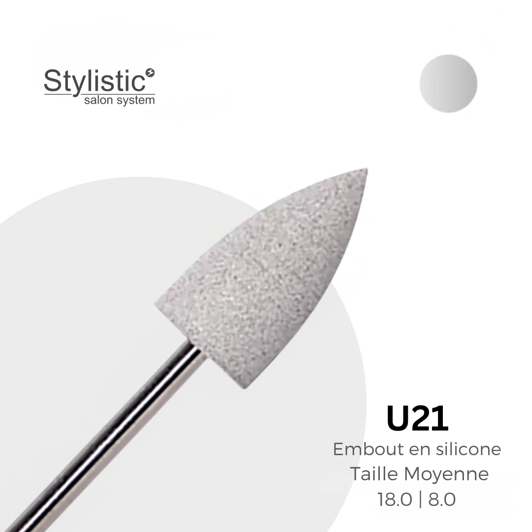STYLISTIC FREZ U21 SILICONE | Grit 180 | MEDIUM