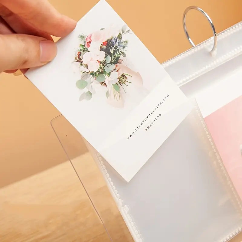 PRESENTOIR NAIL ART STICKRS  – Album de Présentation Doubles pochettes | 48 Pochettes