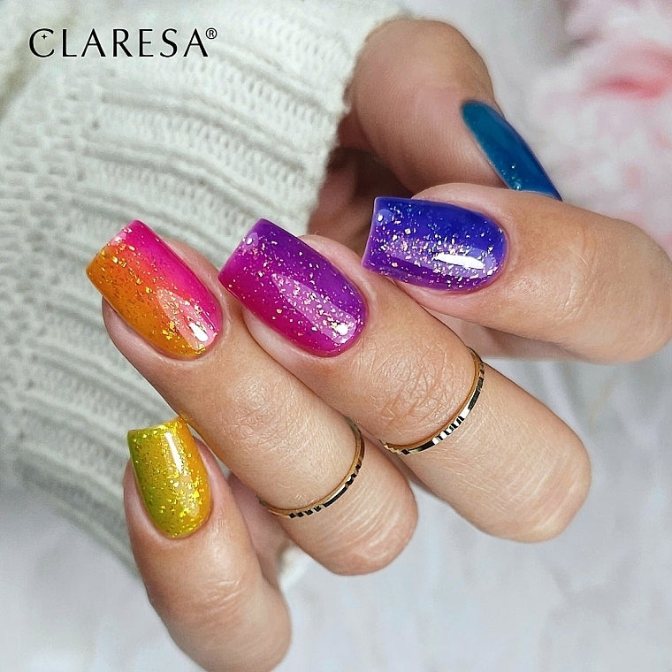 CLARESA RAINBOW JELLO BASE VIOLET-L