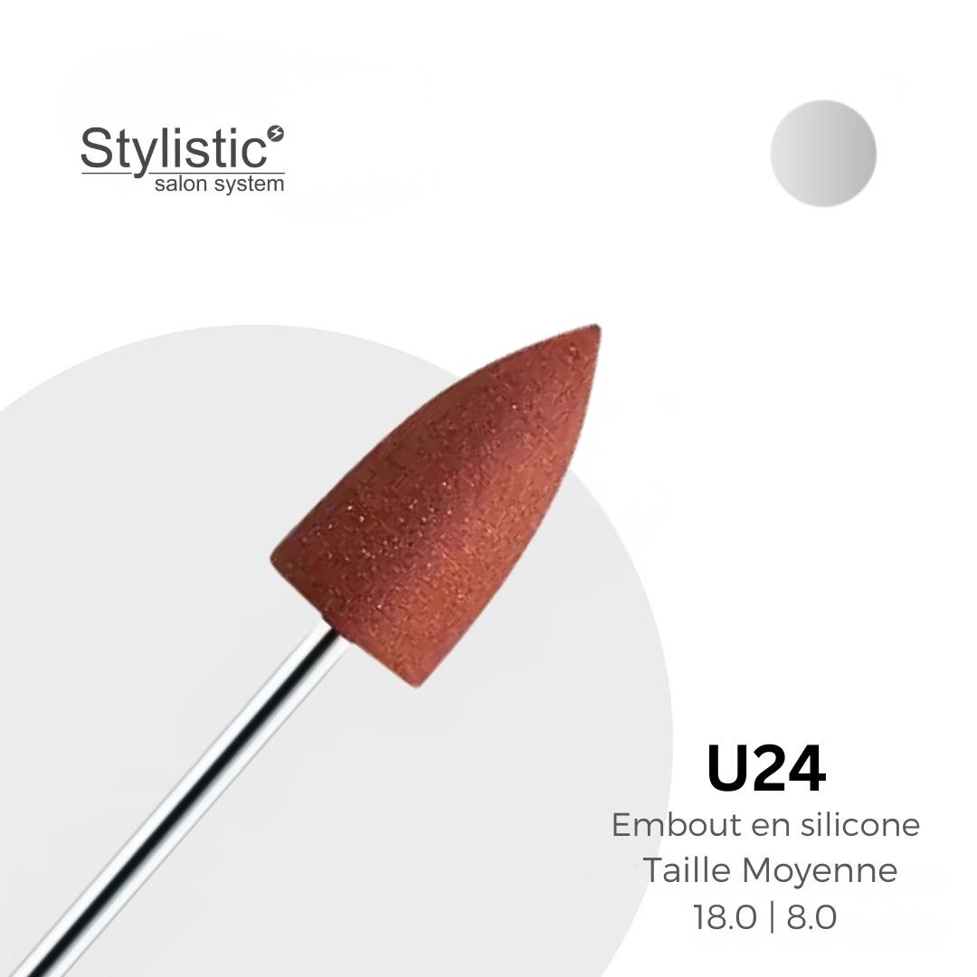 STYLISTIC FREZ U24 SILICONE | Grit 180 | MEDIUM