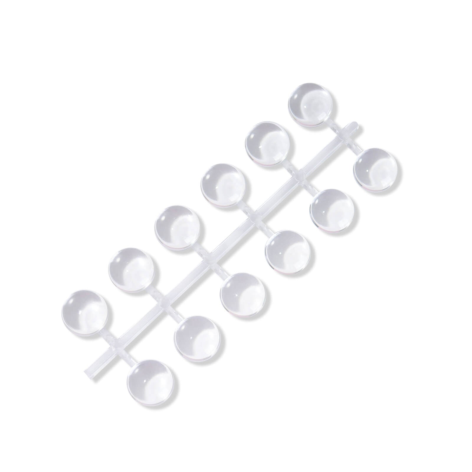 BIG CIRCLE NAIL ART DISPLAY | COLOR CHART TIPS | CLEAR | 160 PCS