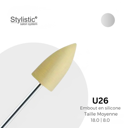 STYLISTIC FREZ U26 SILICONE | Grit 320 | MEDIUM