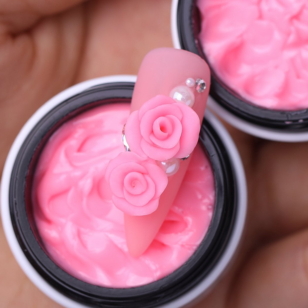 Nail art | Gel 4D | Baby Pink 07