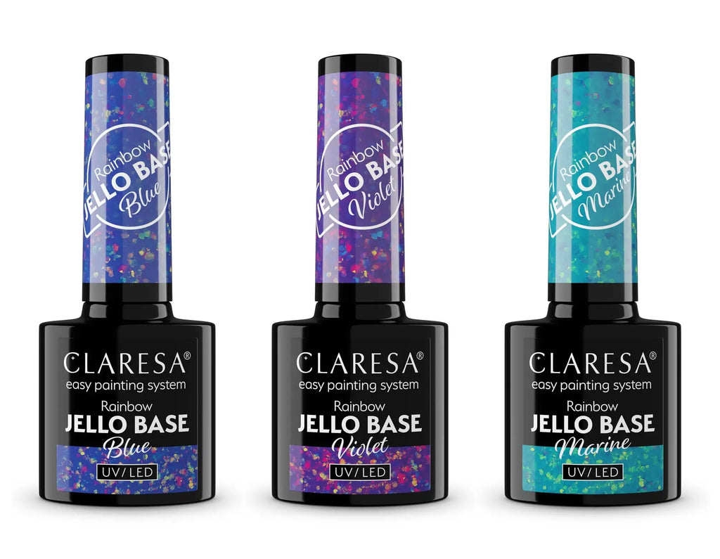 CLARESA RAINBOW JELLO BASE VIOLET-L