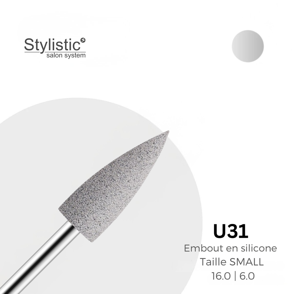 STYLISTIC FREZ U31 SILICONE | Grit 180 | SMALL