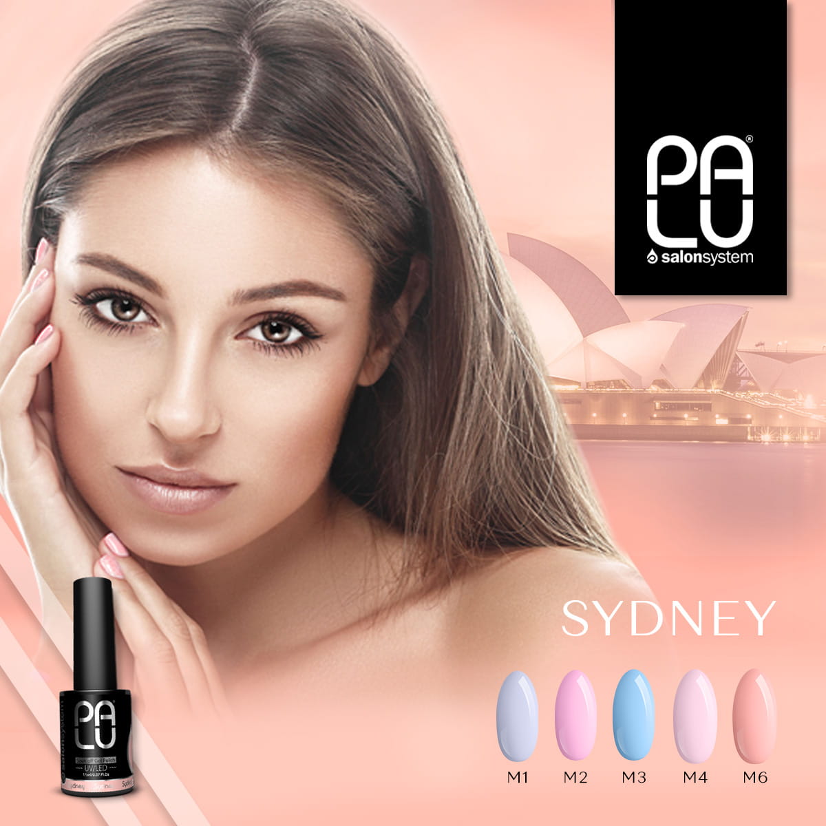 Vernis à ongles hybride PALU Sydney M4/11 g
