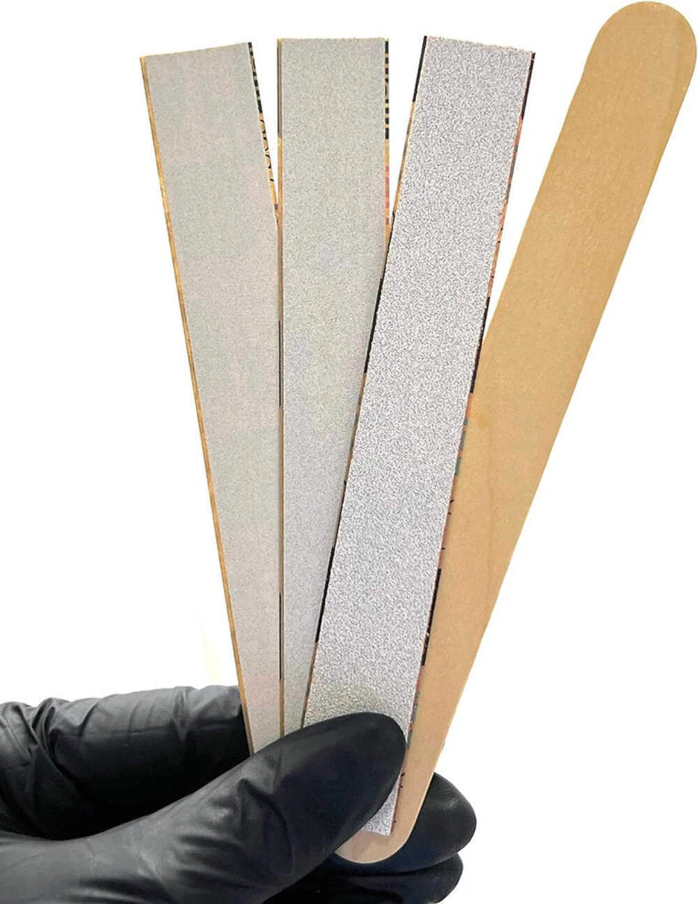 Test Kit Expert PapmAm Mix Files On A Wooden Base 100/180/240 STALEKS