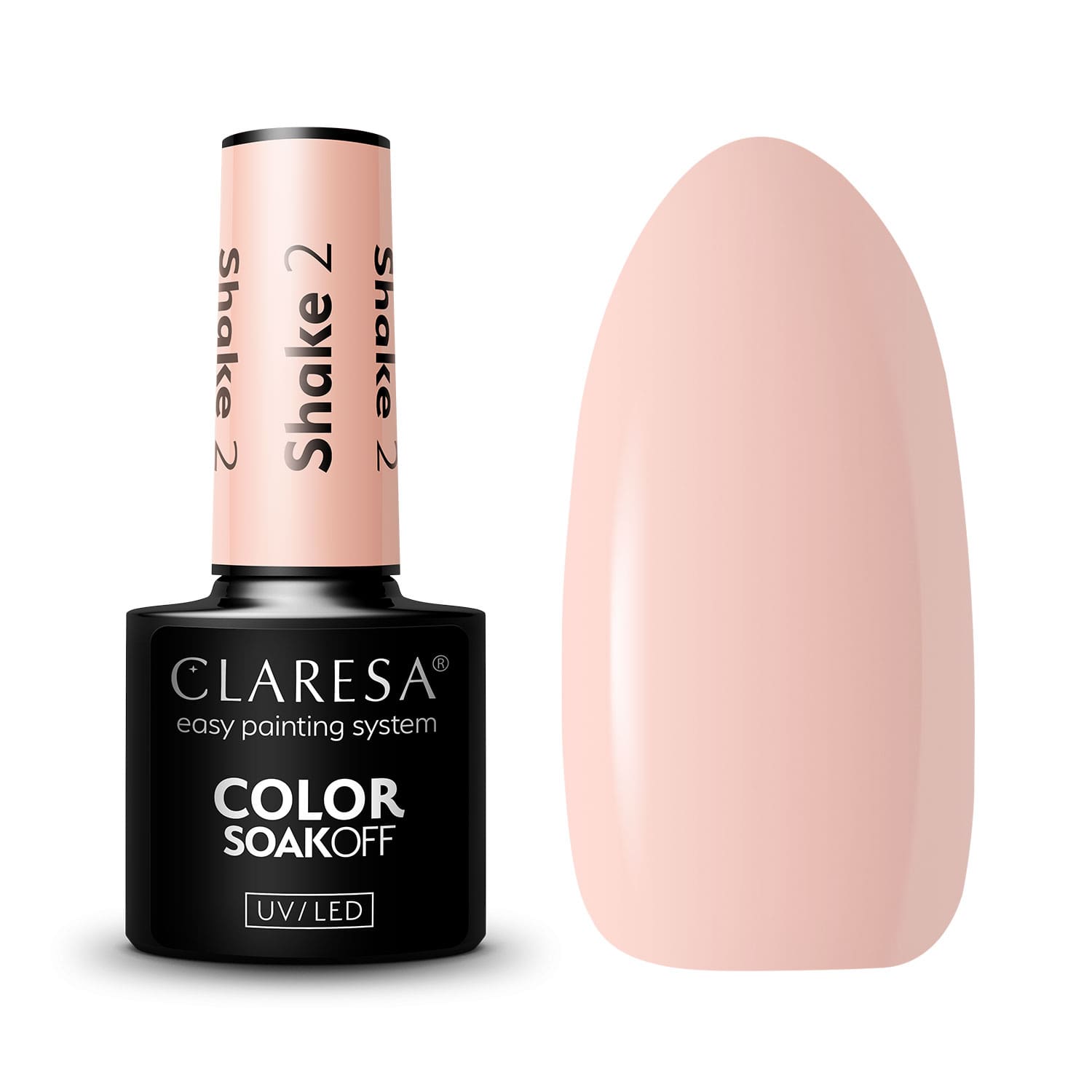 CLARESA Vernis à ongles hybride SHAKE 2 -5g