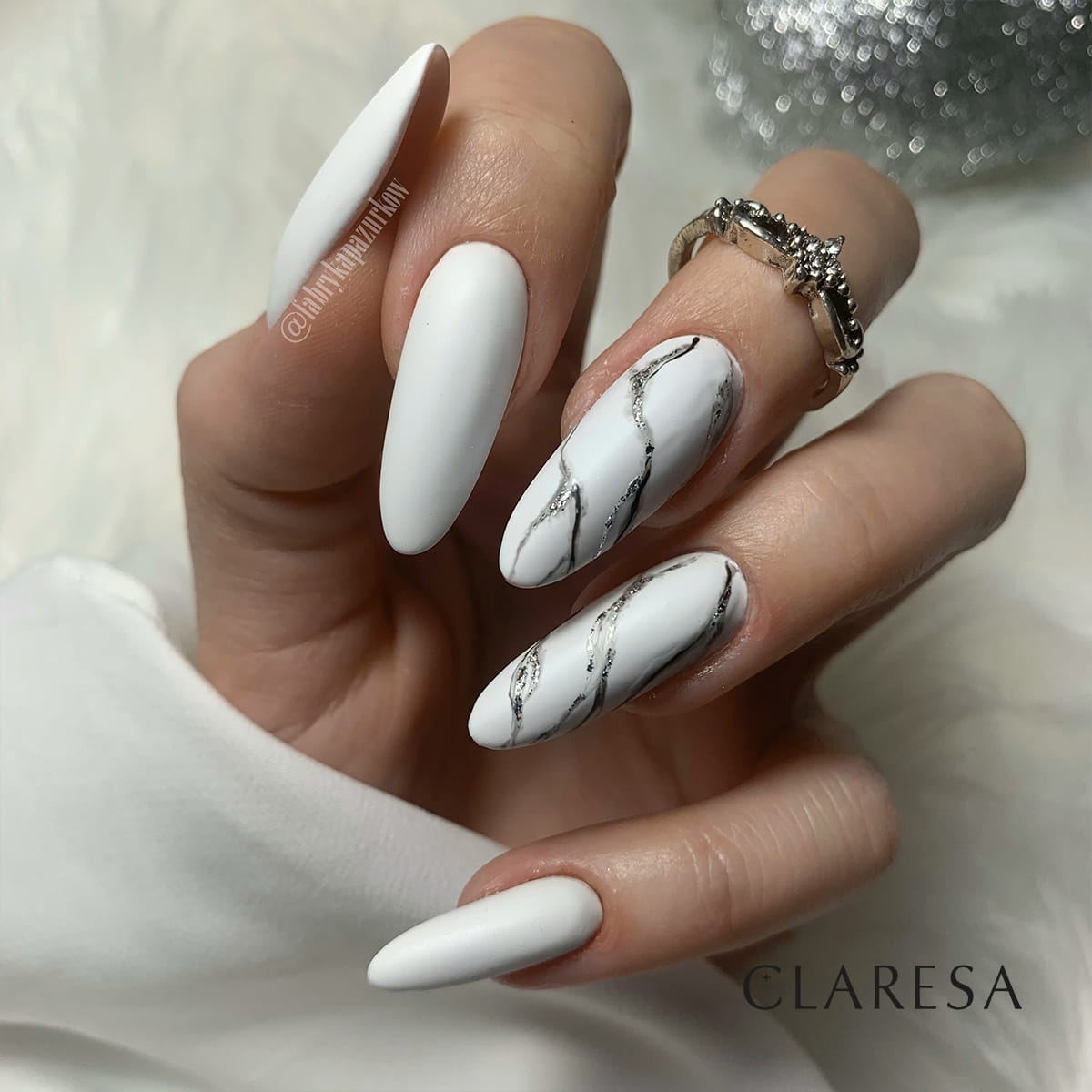 Claresa Vernis Hybride WHITE 1000 5g