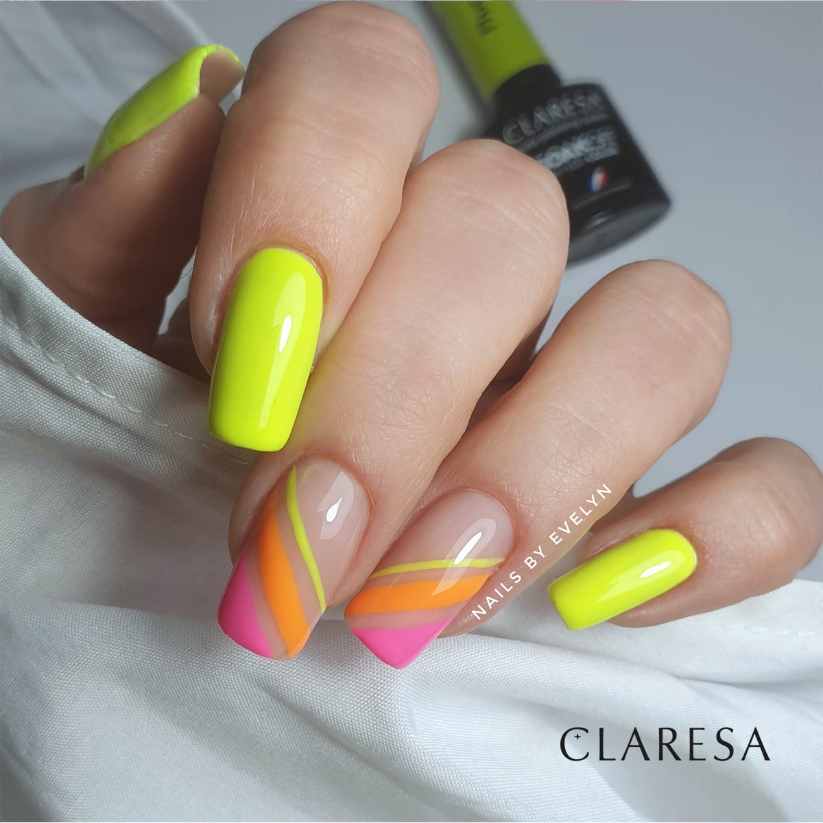 CLARESA vernis hybride fluo 1 -5g