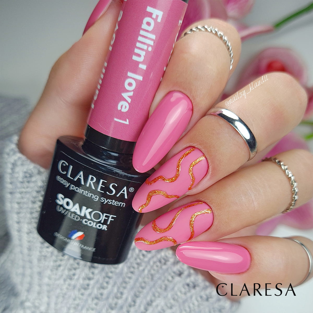 Claresa Vernis Hybride FALLIN LOVE 1 -5g
