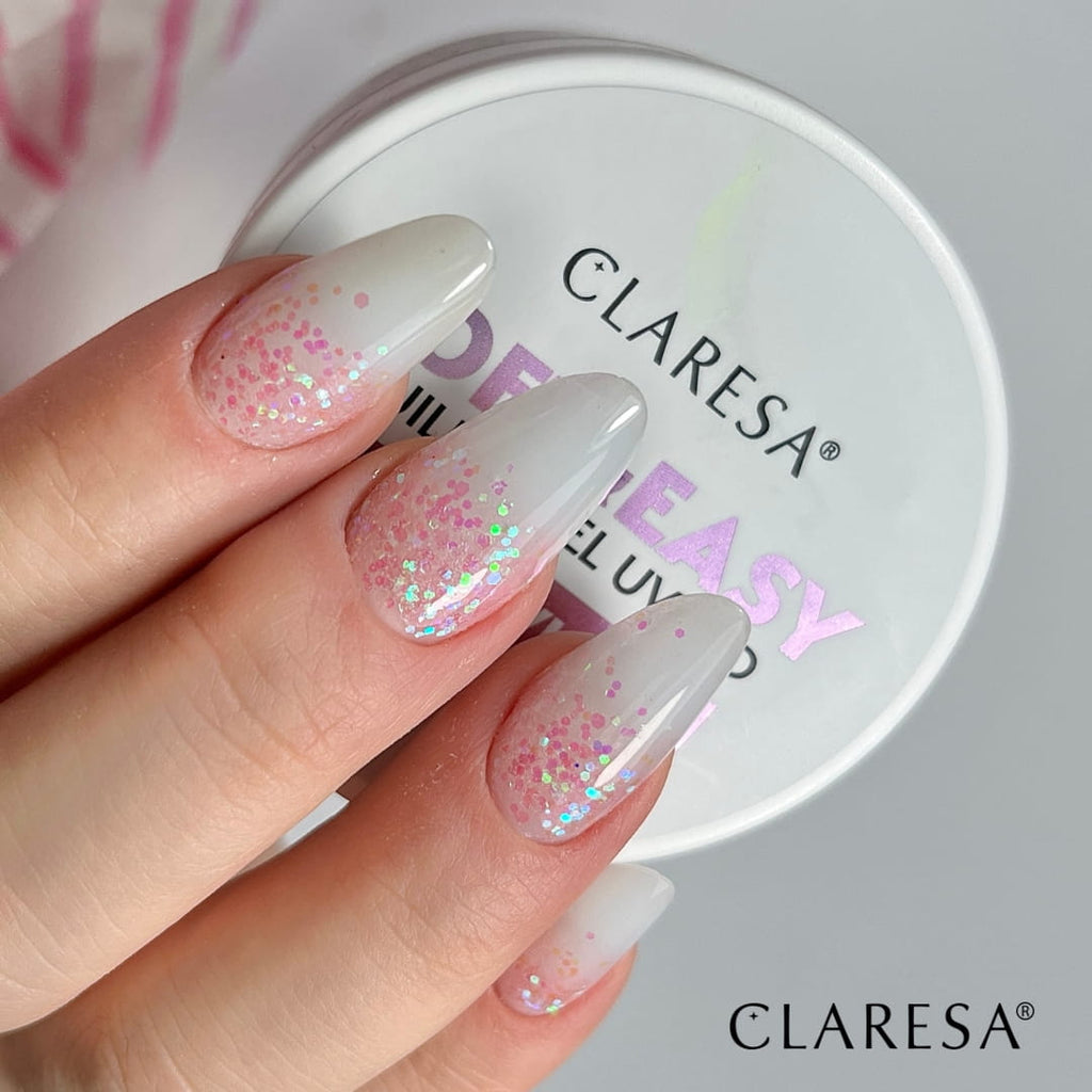 CLARESA BUILDER GEL SOFT&EASY MILKY WHITE 45 g