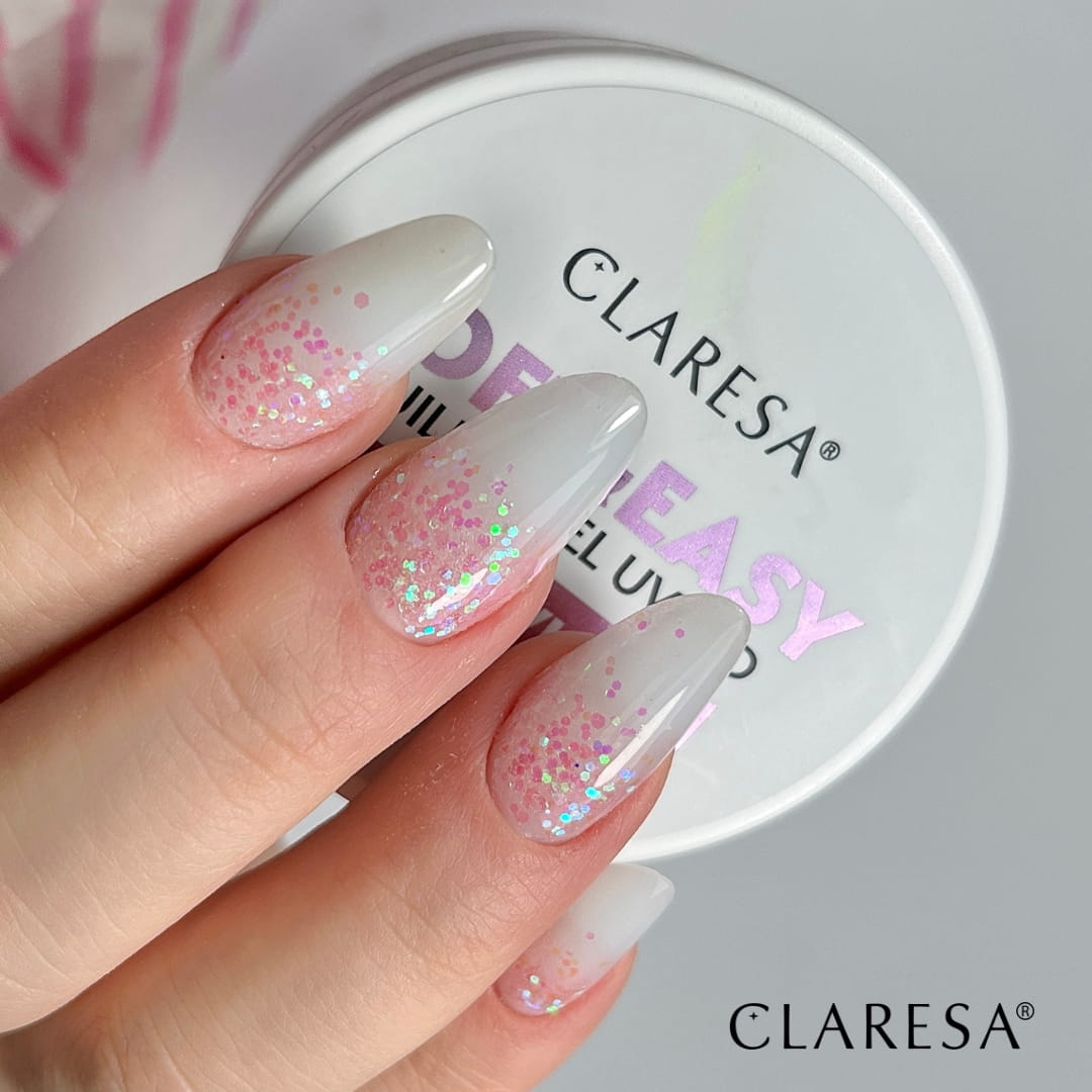 CLARESA BUILDER GEL SOFT&EASY MILKY WHITE 45 g