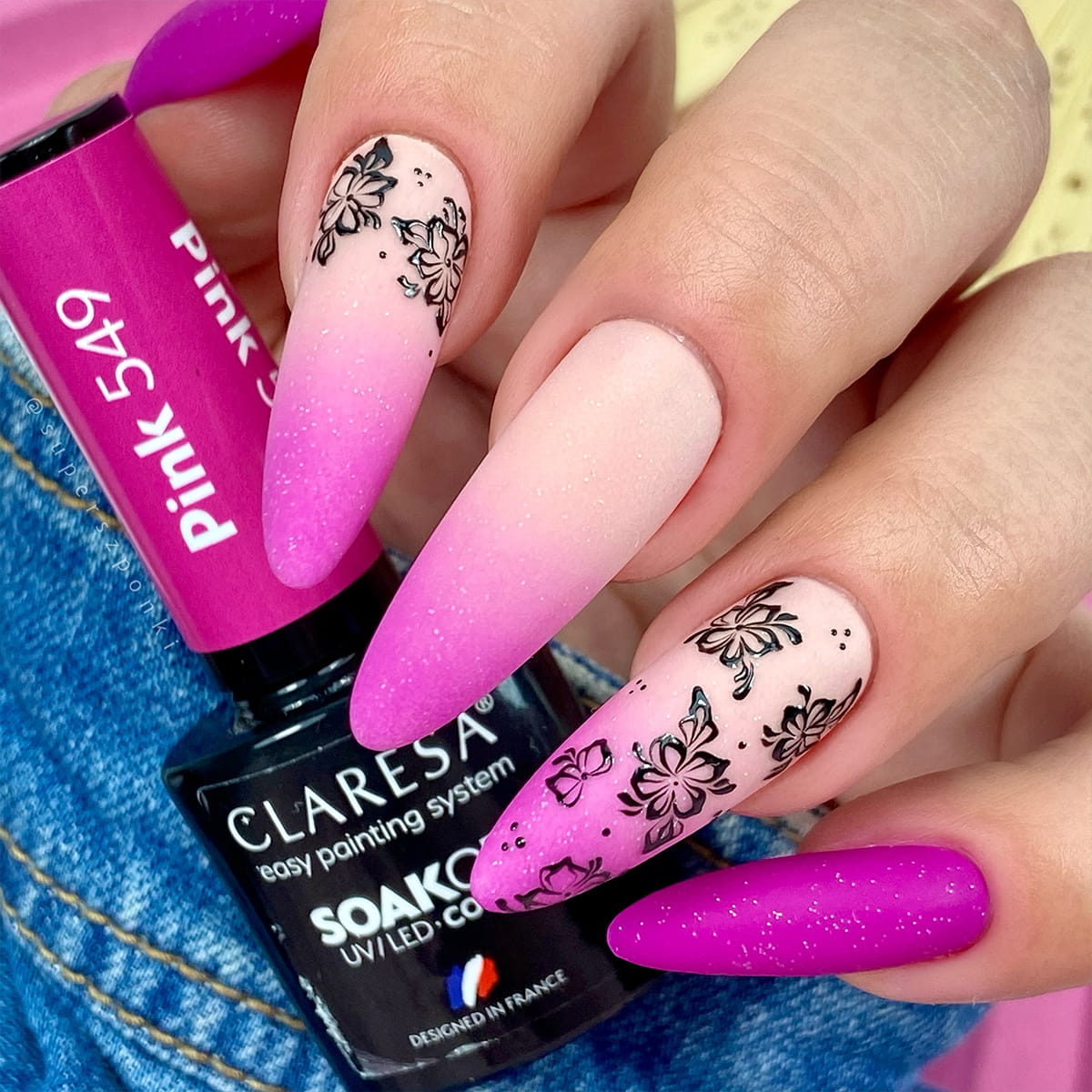 Claresa Vernis Hybride PINK 549 -5g