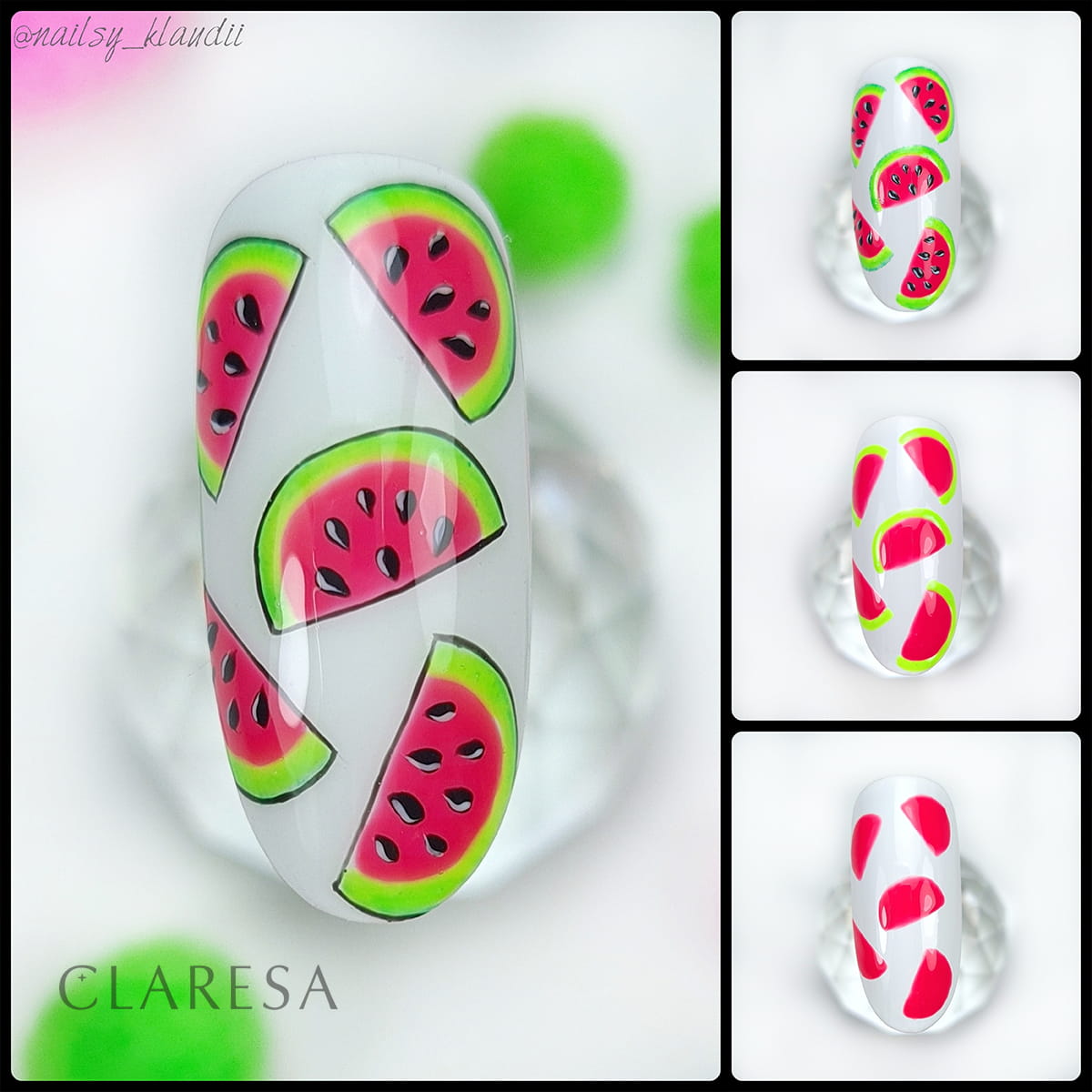 CLARESA vernis hybride fluo 4 -5g
