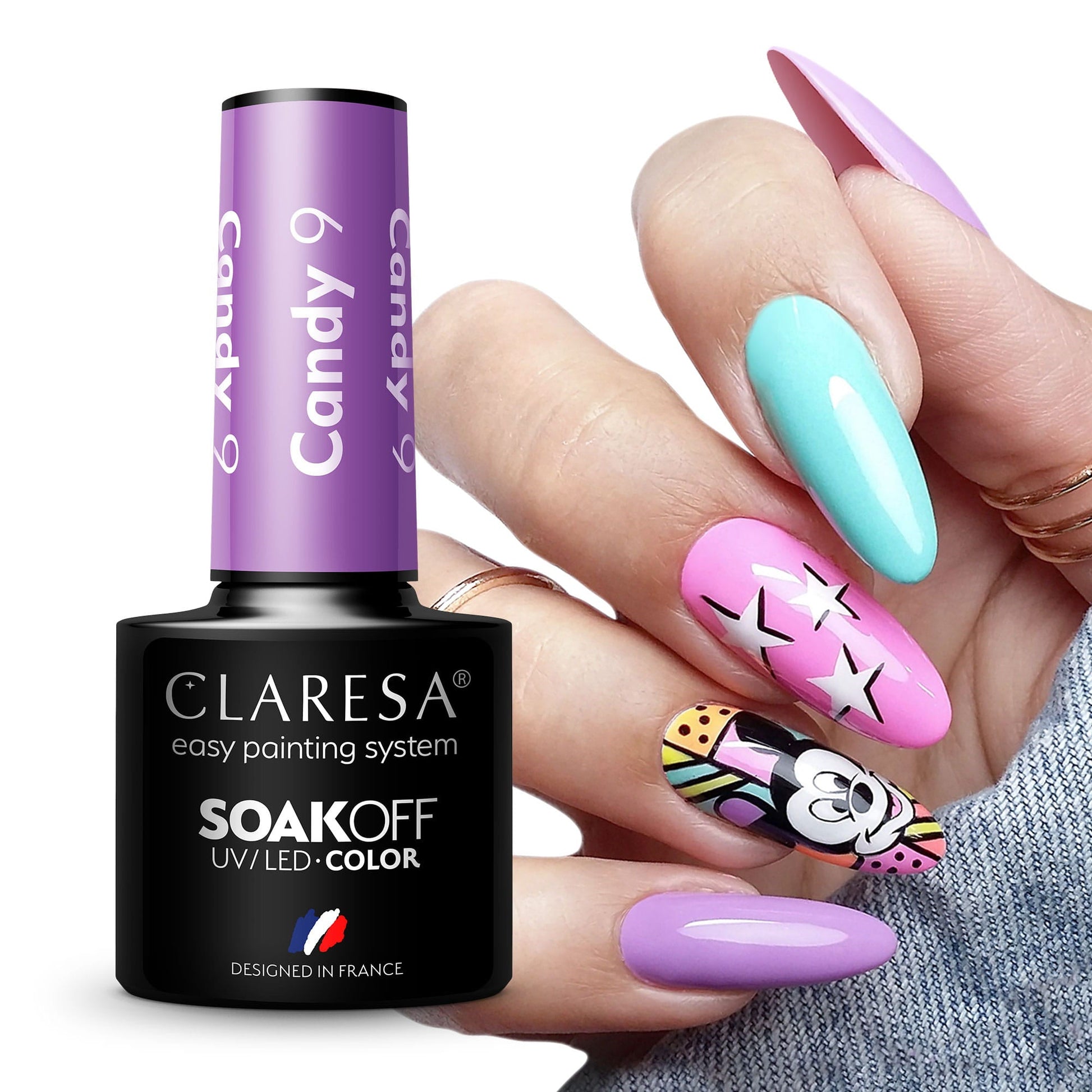 CLARESA VERNIS HYBRIDE CANDY 9 -5g