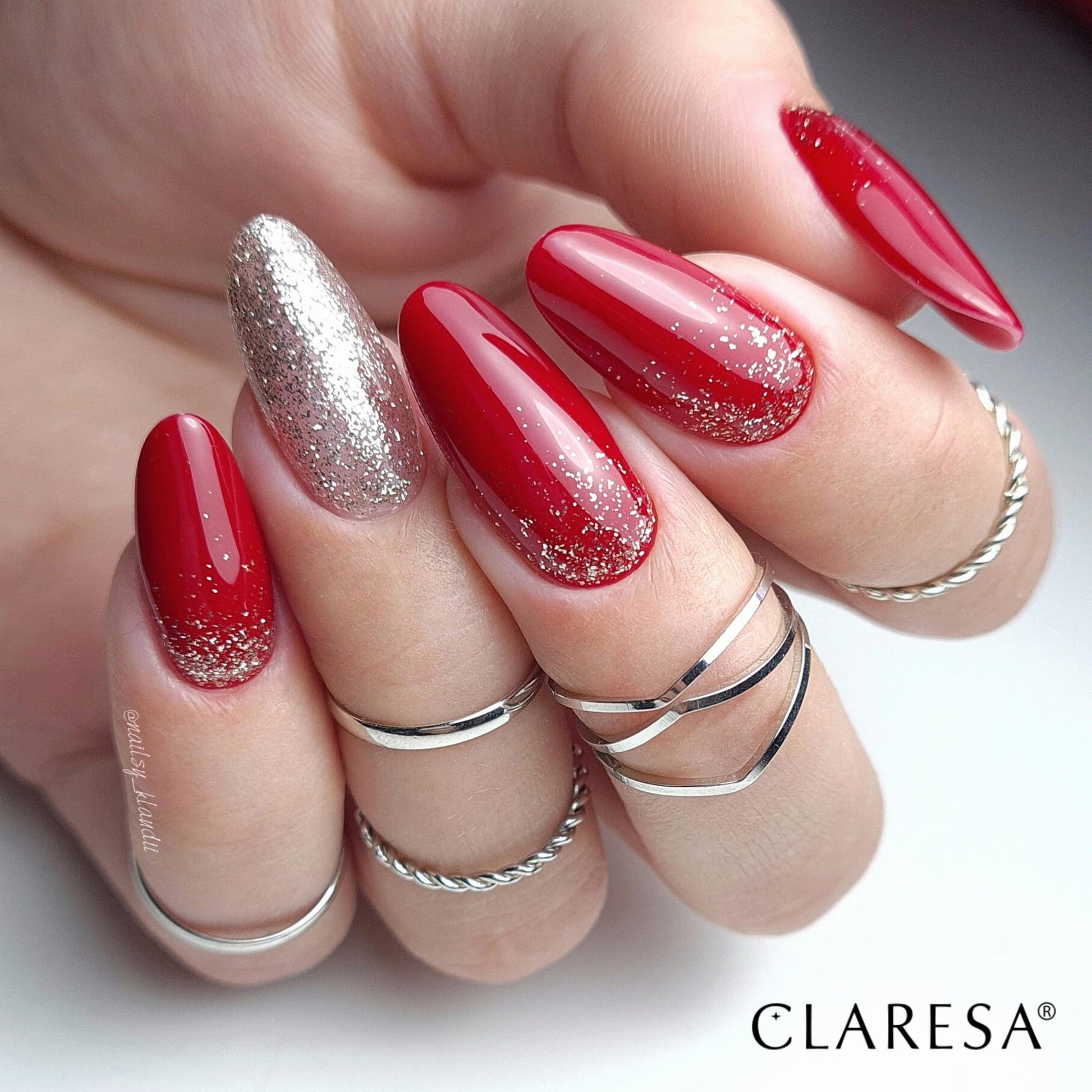 Claresa Vernis Hybride RED 419 -5g