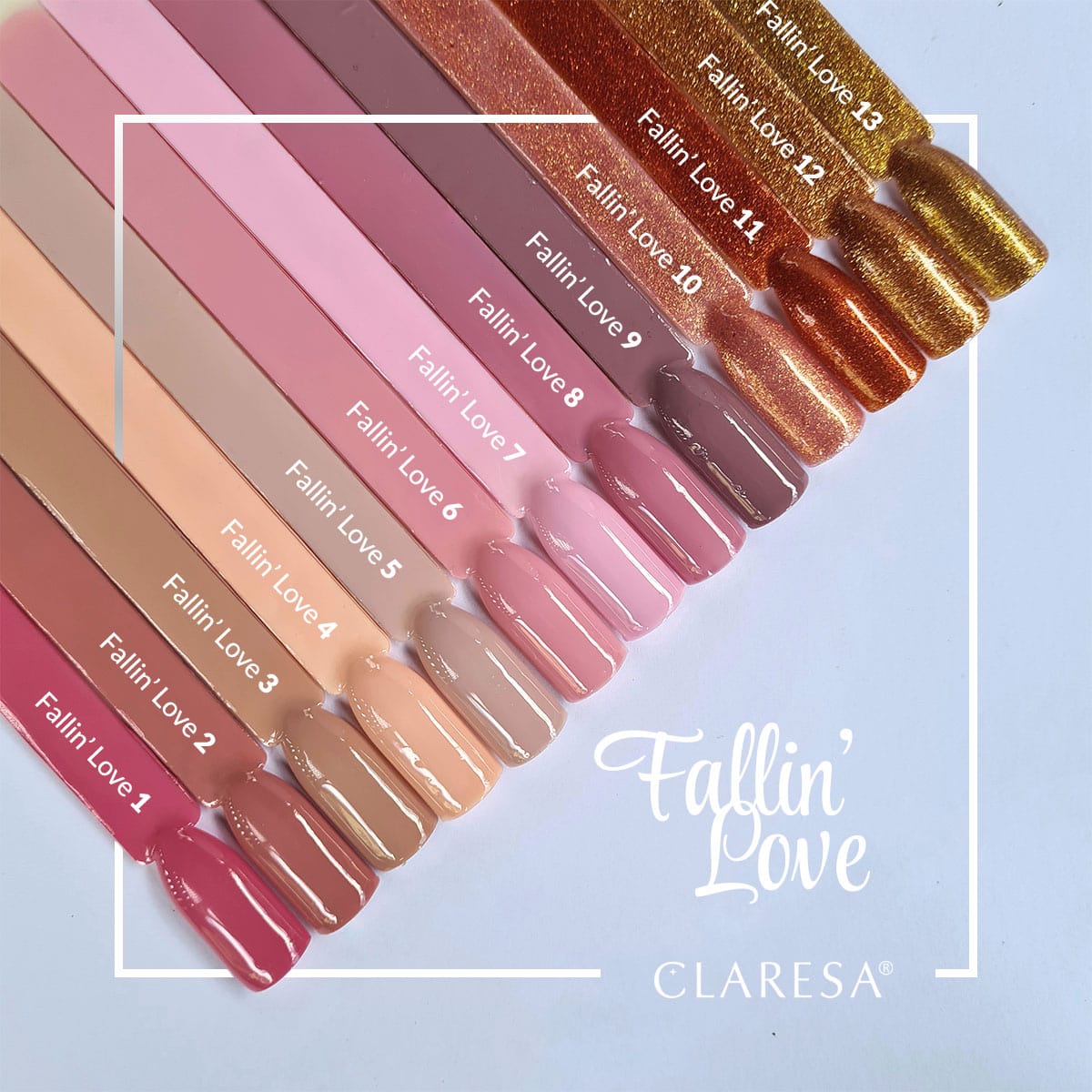 Claresa Vernis Hybride FALLIN LOVE 2 -5g
