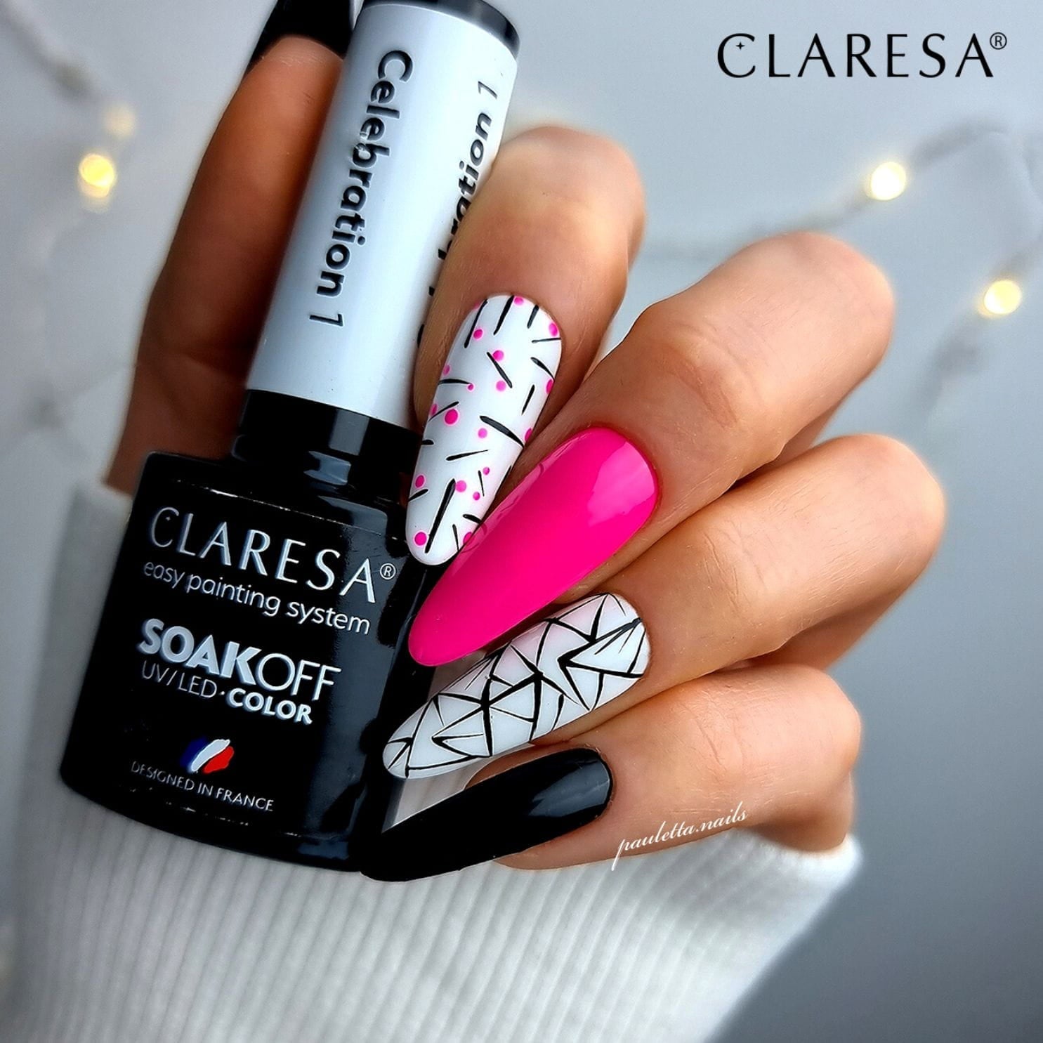 CLARESA LAKIER HYBRYDOWY CELEBRATION 1 5 g