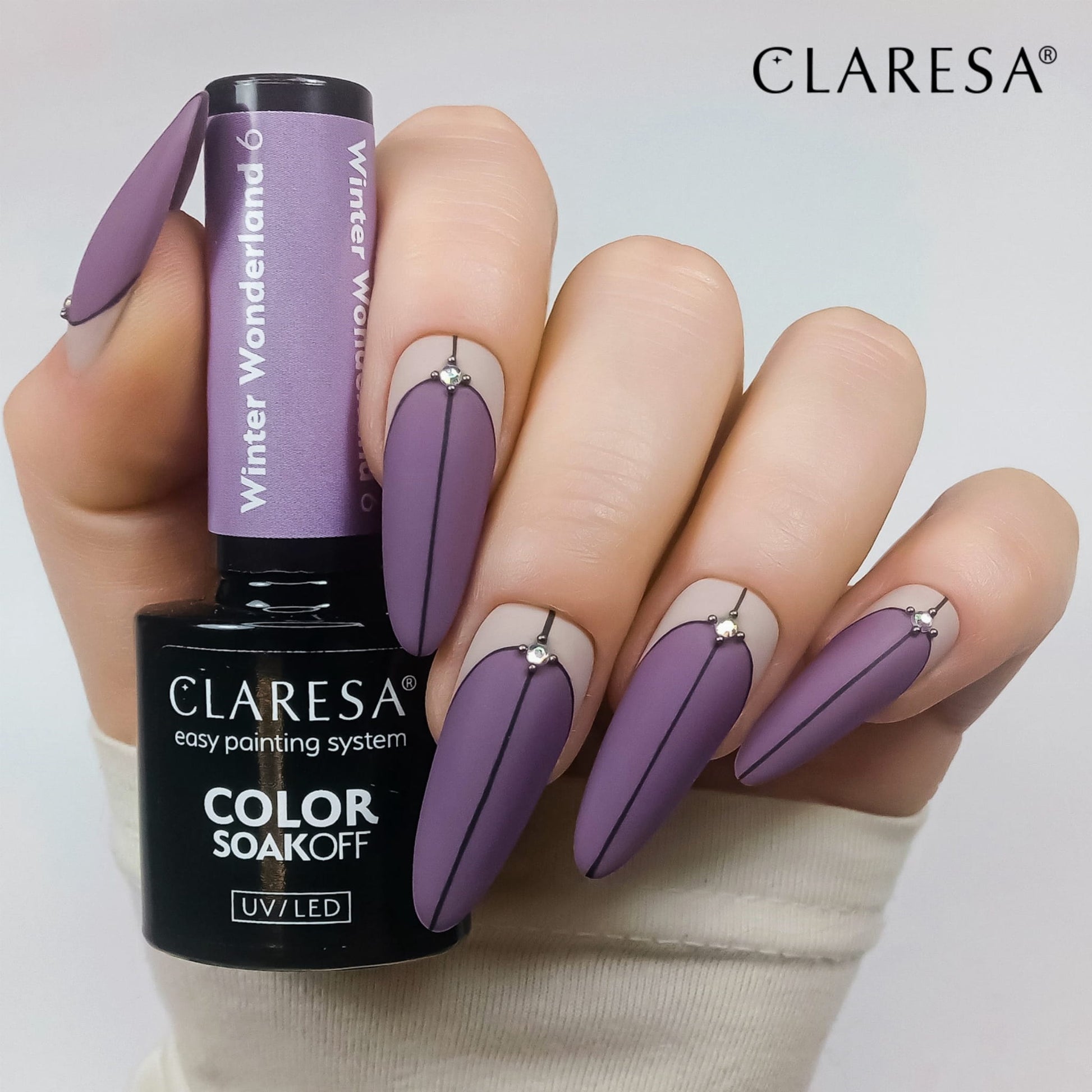 CLARESA LAKIER HYBRYDOWY WINTER WONDERLAND 6 5 g